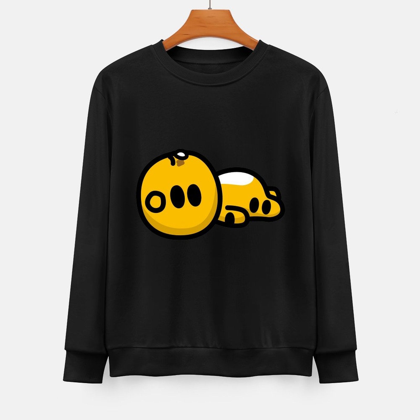 Front Patterned Long Sleeve TopActiveStyle Breathable